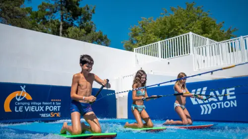 Camping Le Vieux Port - Messanges, Nouvelle-Aquitaine, Sud de la France